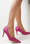 Pantofi cu toc Fucsia