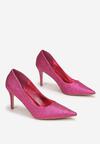 Pantofi cu toc Fucsia