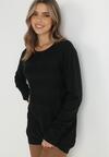 Czarny Sweter Oversize Japhia