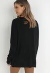 Czarny Sweter Oversize Japhia