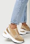 Brązowe Sneakersy Lalea