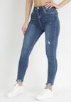 Niebieskie Jeansy Skinny Kadi