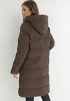 Brązowa Kurtka Pikowana Onnwuen