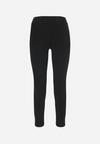 Czarne Legginsy z Napisem w Pasie Nemeza