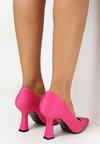Pantofi cu toc Fucsia