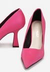 Pantofi cu toc Fucsia