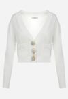 Cardigan Alb