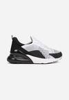 Sneakers Alb cu negru