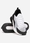Sneakers Alb cu negru