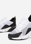 Sneakers Alb cu negru