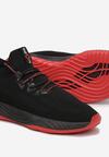 Pantofi sport Negru cu roșu