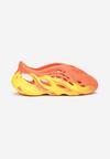 Pomarańczowe Sneakersy z Wycięciami i Efektem Ombre Monasa