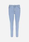 Niebieskie Jeansy Skinny z Efektem Push Up Judia