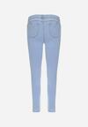 Niebieskie Jeansy Skinny z Efektem Push Up Judia