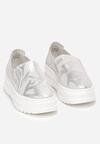 Pantofi casual Argintii
