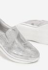 Pantofi casual Argintii