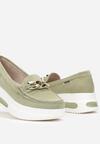 Mocasini Verde deschis