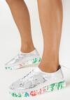 Pantofi casual Argintii