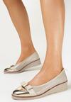 Pantofi casual Aurii