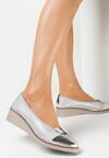 Pantofi casual Argintii