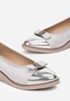 Pantofi casual Argintii