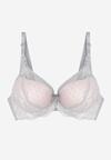 Sutien Gri cu roz