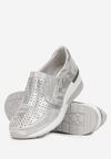 Pantofi casual Argintii