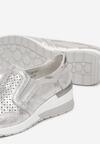 Pantofi casual Argintii
