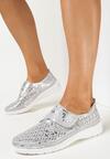 Pantofi casual Argintii