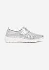 Pantofi casual Argintii
