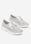 Pantofi casual Argintii