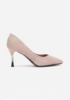 Pantofi stiletto Bej
