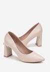 Pantofi cu toc Roz