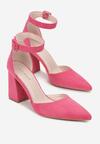Pantofi cu toc Fucsia