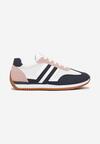 Sneakers Alb cu bleumarin