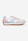 Sneakers Alb cu albastru