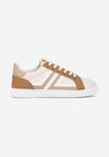 Sneakers Bej cu maro