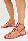 Sandale Fucsia