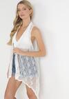 Cardigan Alb