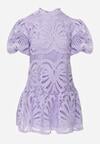 Fioletowa Sukienka Cilleis