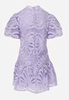 Fioletowa Sukienka Cilleis