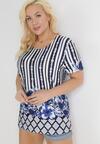 T-shirt Bleumarin