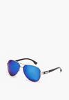 Niebieskie Okulary Przeciwsłoneczne Pilotki Miaamy