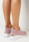 Sneakers Roz cu alb