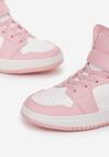Pantofi sport Alb cu roz