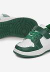 Pantofi sport Alb cu verde
