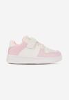 Pantofi sport Alb cu roz