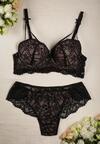 Compleu Roz cu negru