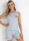 Compleu pijama Albastru deschis