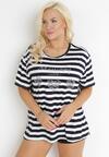 T-shirt Bleumarin